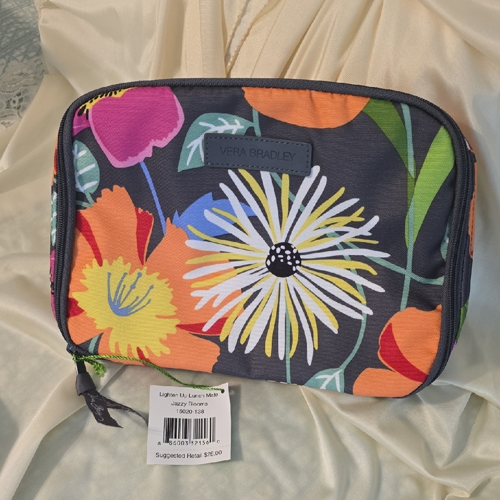 Vera Bradley Jazzy Blooms Lunch Box